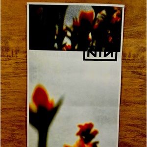 Nine Inch Nails band poster board
